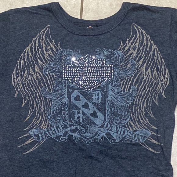 Harley Davidson women’s fitted tee, XL - Picture 2 of 6
